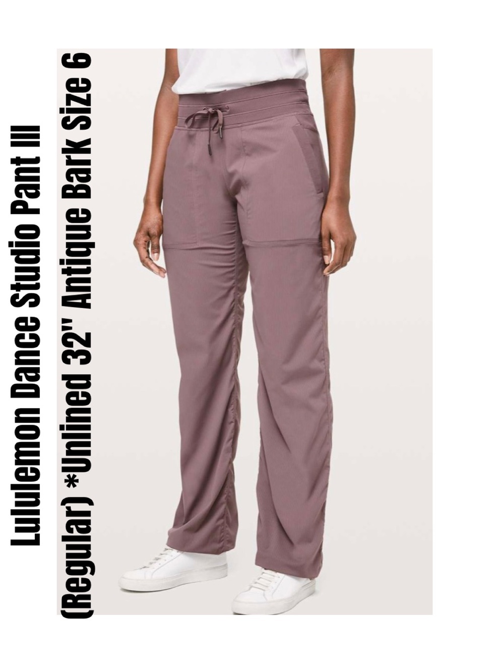 Lululemon Dance Studio Pant I|I
(Regular) *Unlined 32" Antique Bark Size 6